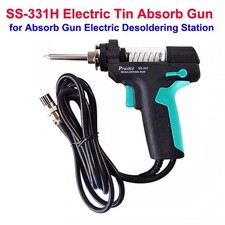Pistola dissaldante elettrica display digitale SS-331H manico per lavori riparazione PCB