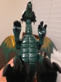 LEGO Armored Dragon Green Animal Minifigure from Set 7048 - Fantasy Era