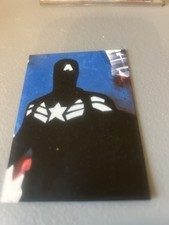 2014 Jason Adams Captain America Sketch Card. From Winter Soldier Movie Set.