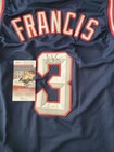 Steve Francis Signed Houston Rockets Jersey (JSA COA) — photo 2