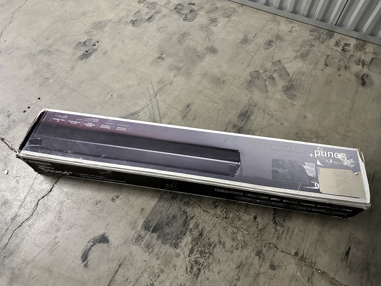 Samsung HW-MS650/ZA Sound+ Premium Soundbar with Built-in Subwoofer - Dark Titan