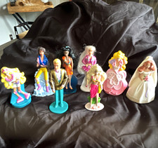 Mattel McDonald's Barbie Figures Lot of 7 Fast Food Premiums