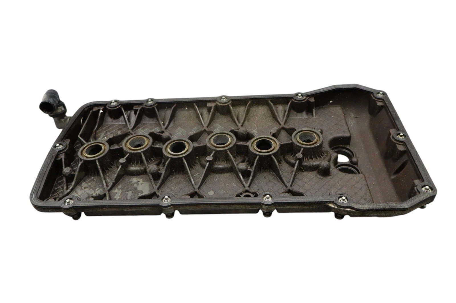 03-07 Bentley Continental  Right Side Engine Motor Valve Cover 07C103470AA Oem