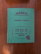 Morris Series 200/304/404 Factory Workshop Manual 1967 AKD1405 Fair Condition