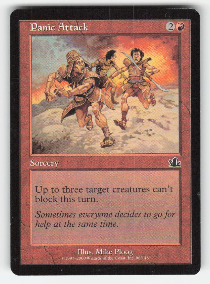 2000 Panic Attack Prophecy 98 MTG