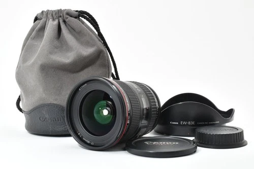 Canon EF 17-40mm f/4 L Wide Zoom Lens + Hood  JAPAN  2744605 A