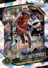 BRITTNEY SYKES 2025 Panini Prizm WNBA Cracked Ice #121 Basketball  ID:160752