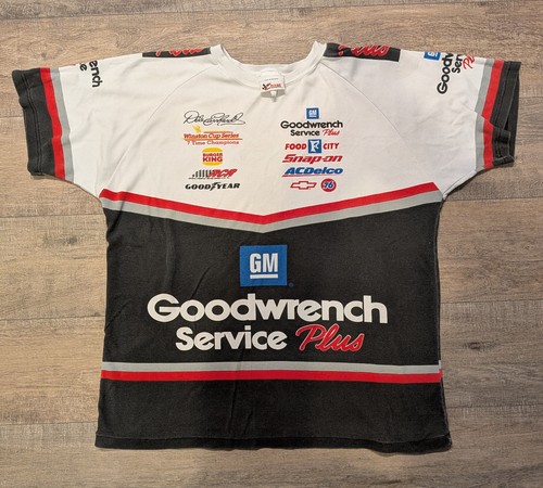 Vintage 1997 NASCAR Pit Crew Style Shirt Dale Earnhardt EBay vintage-1997-nascar-pit-crew-style-shirt-dale-earnhardt-ebay