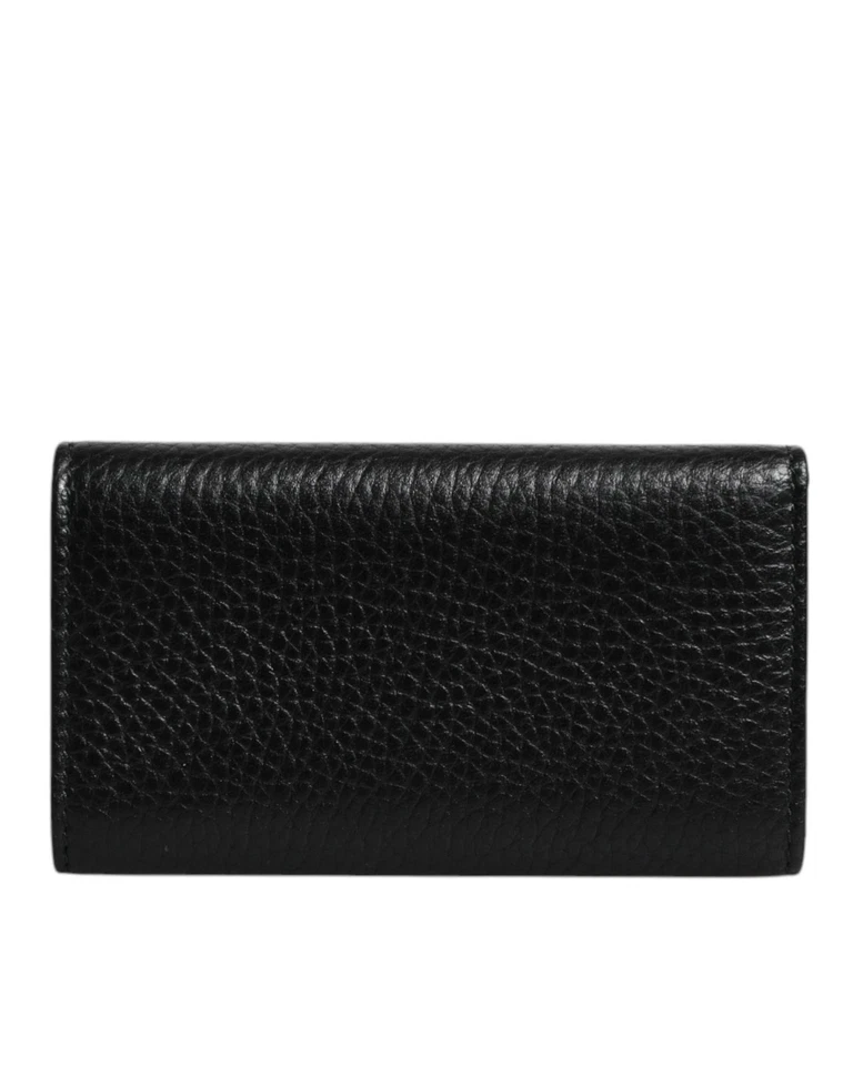 Preloved dolce & gabbana Leather Key Holder Black Men Wallets - image 3 of 4