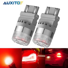 AUXITO 7443 Red LED Bulb Brake Stop Tail Parking 7440 Light Bright Lamp