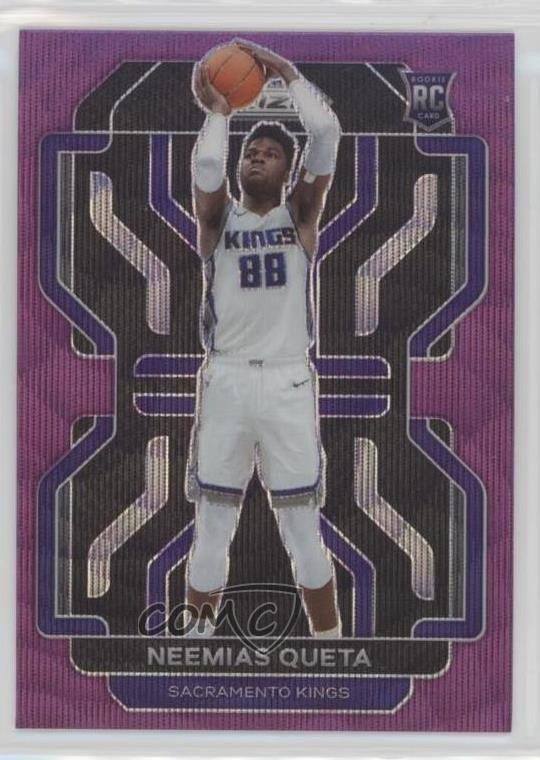 2021-22 Panini Prizm Purple Wave Prizm Neemias Queta #316 Rookie RC 0n4g