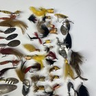 Vintage Fly Rod Lure Lot of 50 Heddon ? Pflueger? South Bend?  Wood Flies More — photo 10