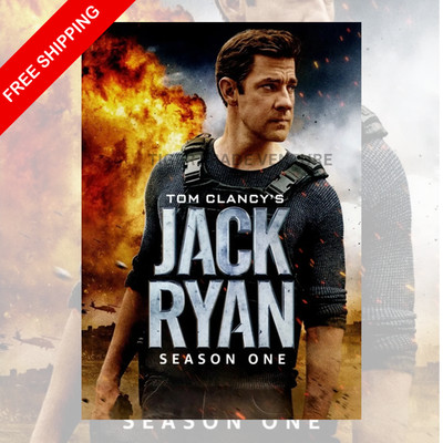 Tom Clancy's Jack Ryan Season 1 DVD Complete Series English Movie Free Shipping