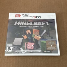 Minecraft for New Nintendo 3DS - Nintendo 3DS Mojang Game Brand New Sealed