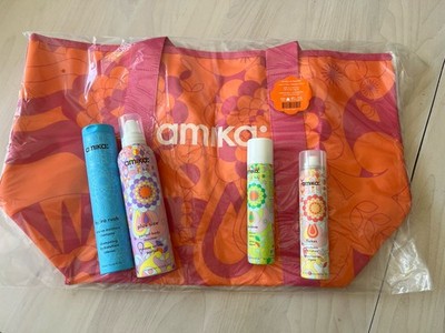 Amika Haircare Lot Tote Bag Hydro Rush Plus Size Mousse Un.done Fluxus