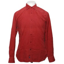Ganesh, Hemd, Größe: M, Rot, Baumwolle, Einfarbig, Herren #qNS
