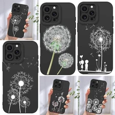 Dandelion Design Cover For Samsung S23 S24 S25 Ultra iPhone 14 15 16e Phone Case