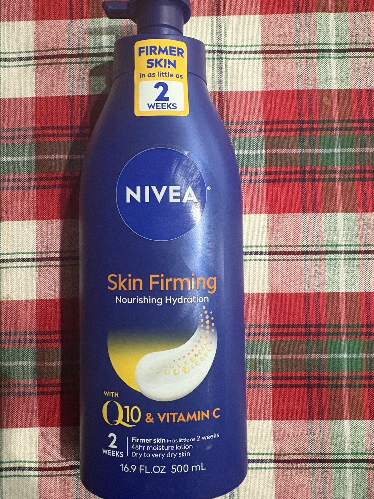 NIVEA Skin Firming Melanin Beauty & Hydration Body Lotion w/ Q10 & Argan Oil 339