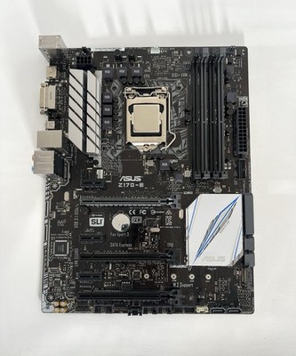 ASUS Z170-E LGA 1151 Intel Z170 DDR4 SATA 6Gb/s USB 3.1 ATX Motherboard