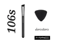 MAC Concealer Brush *106S* Synthetic Fibre / Blending Brush / Brand New