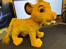 DISNEY LION KING MY SINGING SIMBA TOY HASBRO 2002 PLUSH DOLL SINGS, DOESNT DANCE