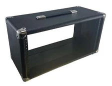 PROCRAFT 5U 9" Deep Rack Case in Black Tolex Wrap - Top Handle w /Rack Screws