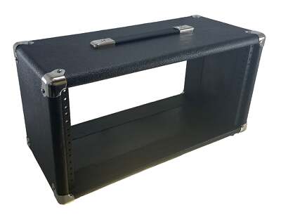 PROCRAFT 5U 9'' Deep Rack Case in Black Tolex Wrap - Top Handle w /Rack Screws