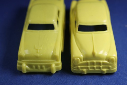 Plasticville - O-O27 - #V-6 - Original vintage Yellow Autos (2) - Excellent+++ - Picture 8 of 9