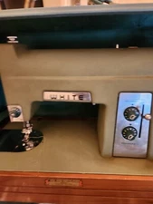 Vintage White Sewing Machine