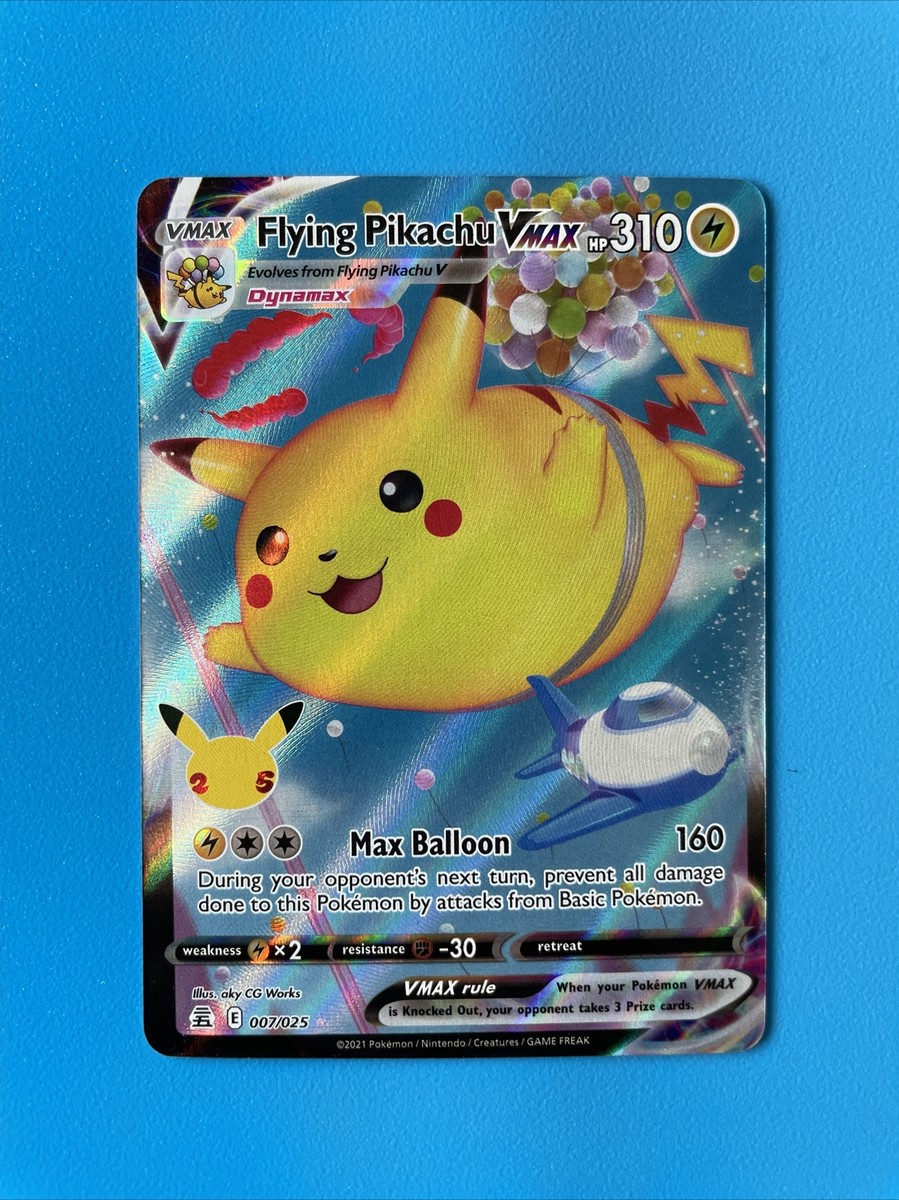 Flying Pikachu Vmax - 007/025 Celebrations 25th Anniversary