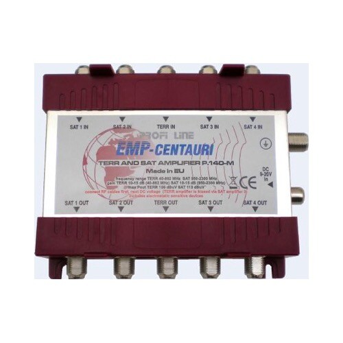 UHF SAT Amplifier 5 Input 5 Output EMP P140-M