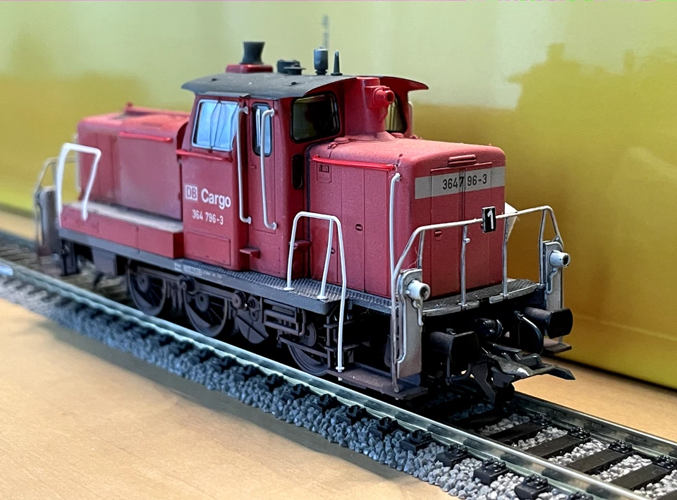 ROCO 63421 - Diesellok BR 364 796-3 DB AG, EpV, patiniert, ESU Sound V4, H0, OVP