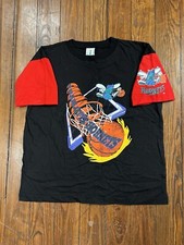 Vintage 90s Charlotte Hornets NBA T-Shirt Kids Size L