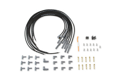 MSD 31193 8.5mm Spiral Core Spark Plug Wires Multi-Angle Boots Universal V8 Set