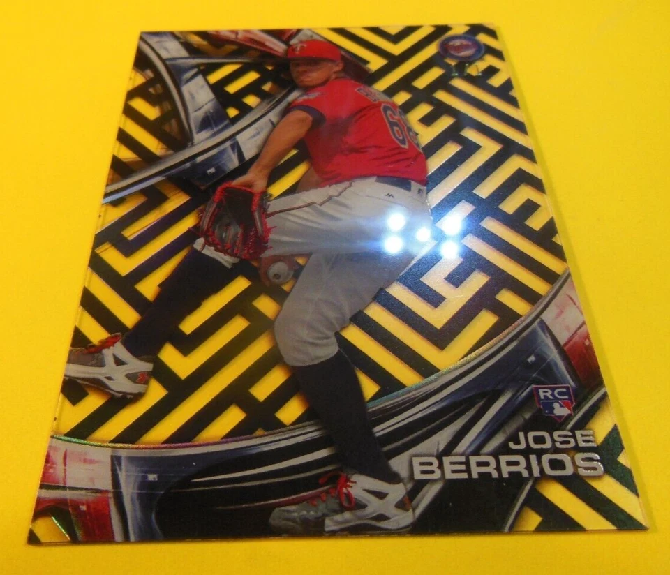 2016 Topps High Tek Jose Berrios RC Rookie Card HT-JBE 1/1 One of One! - Image 2 of 4