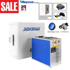 30W Fiber Laser Marking Machine Faserlaser-Markierungsmaschine Raycus +Drehachse