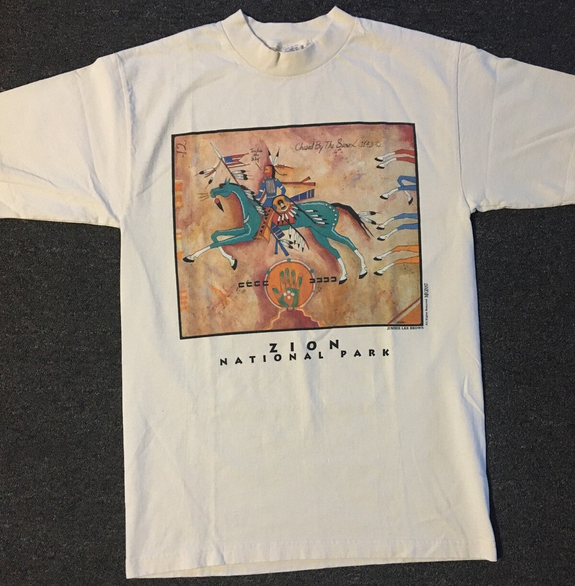 新品未開封　ZIONTHEBAND\"S/S T-Shirt　Size XL 新品未開封 ZIONTHEBAND