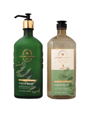 Bath & Body Works Aromatherapy EUCALYPTUS SPEARMINT Set Body