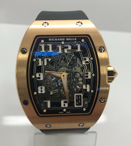 Richard Mille 6701 New Rose Gold Men's 