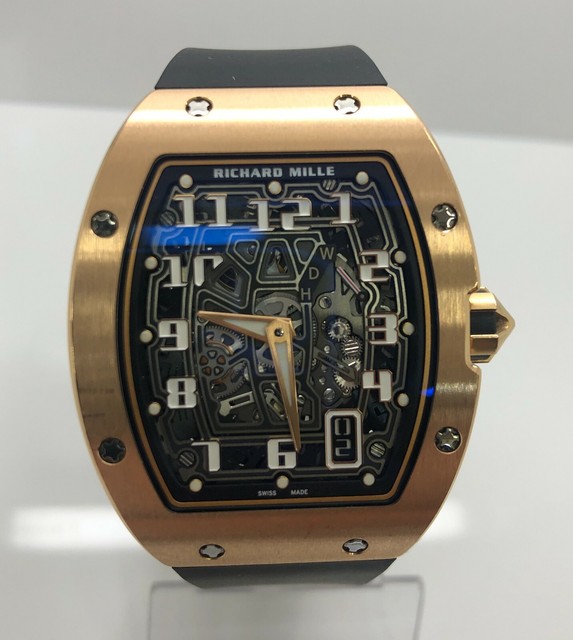 Richard Mille Men's Black Watch - 6701 