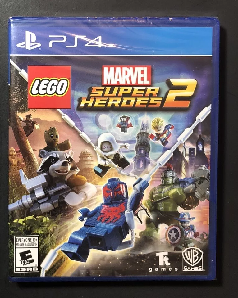 LEGO Marvel Super Heroes and LEGO Marvel Super Heroes 2 PS4