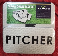 Throw Down Thick Foam 5pc Base Set Baseball Sports Kickball Soft Water Resistant