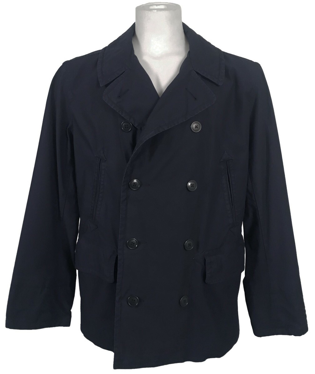 【90’s Ralph Lauren】Double Breasted Coat Wool-Blend Double-Breasted Coat
