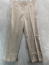 50 New Lands' End Women's High Rise Fit3 Coupe3 Corduroy Pants Gray 8P 30x27