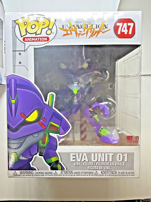 Funko Pop! EVANGELION LOT Super Neon Genesis - Eva Unit 01, Asuka