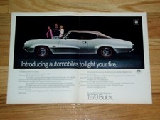1970 Buick Skylark Gs 455 Original Ad 350400v8hooddecalposter1971-1972 1970 Buick Skylark Gs 455 Original Ad 350400v8hooddecalposter1971-1972