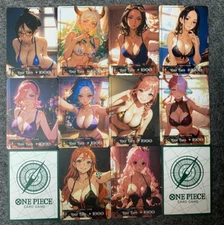 One Piece TCG ENGLISH Custom Waifu's Bedroom DON!! 10 per set (Matt Surface)