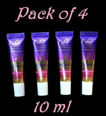 [Pack of 4] Esha Lace Wig Bond Adhesive Wig Glue Absolute 10ml