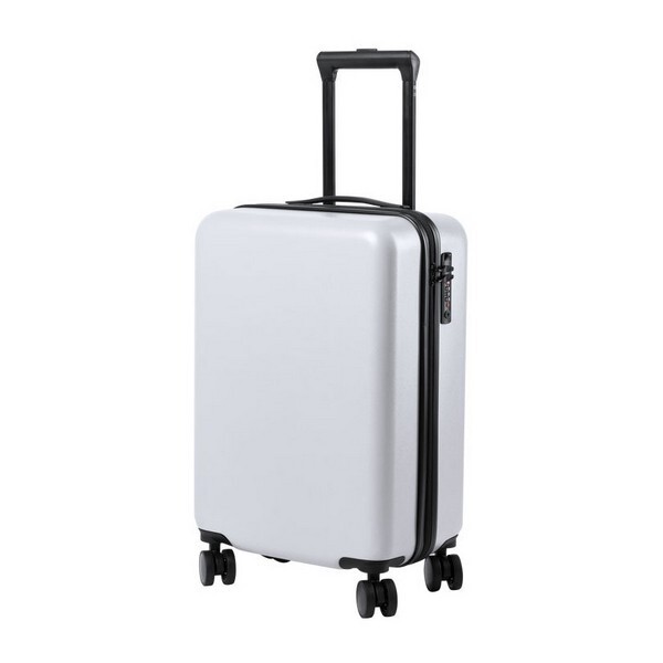 Trolley rigide 8 roues noir contre les chocs et la fatigue en voyage
