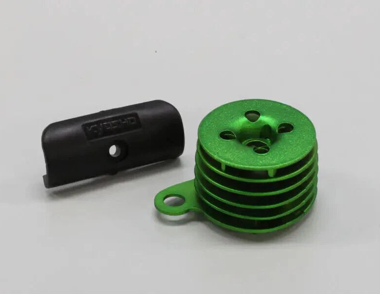 Motor-Attrappe Frontrammer 1/16 Mini Inferno grün Ersatzteil Kyosho IH-08G IH08G - Bild 2 von 2